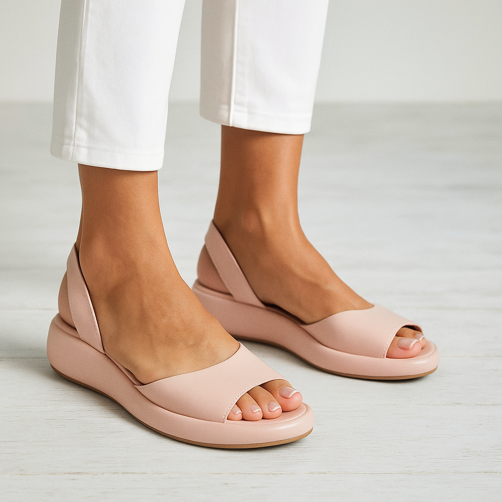 Lara™ | Libisemisvastased sandaalid avatud varbaga