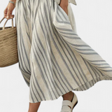 Eva Elegants Komplekt Oversize Pluus-Seelik Linas